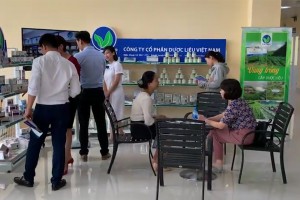 Công ty Cổ phần Dược Liệu Việt Nam giới thiệu sản phẩm tại hội nghị khoa học toàn quốc