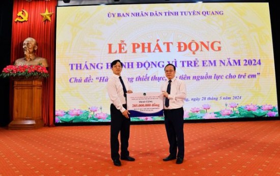 VIETMEC x TUYÊN QUANG: NỖ LỰC HÀNH ĐỘNG GIÚP ĐỠ TRẺ EM KHÓ KHĂN TRÊN ĐỊA BẢN...