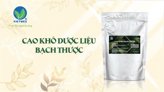 Cao khô dược liệu Bạch thược