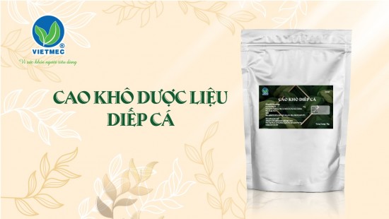 Cao khô dược liệu Diếp Cá