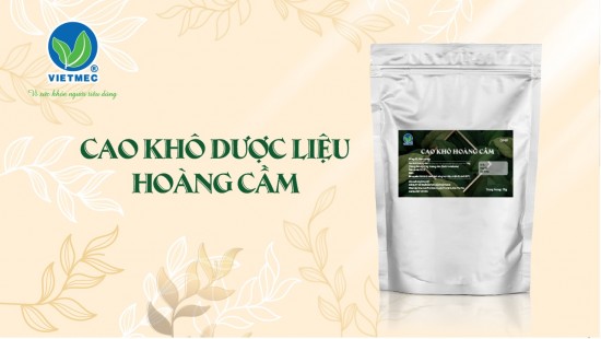 Bột cao khô Hoàng Cầm