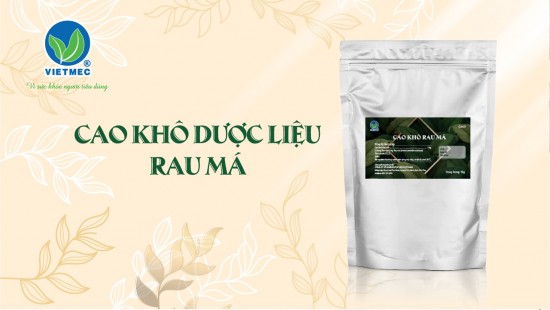 Cao khô dược liệu Rau má