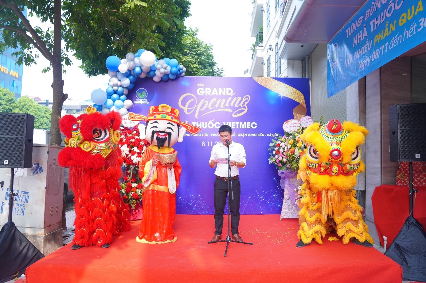 Video buỗi lễ khai trương nhà thuốc Vietmec